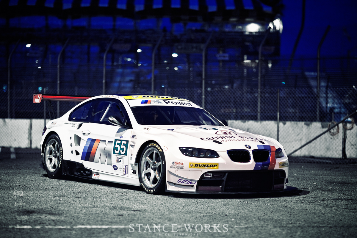 BMW ALMS m3 paddock