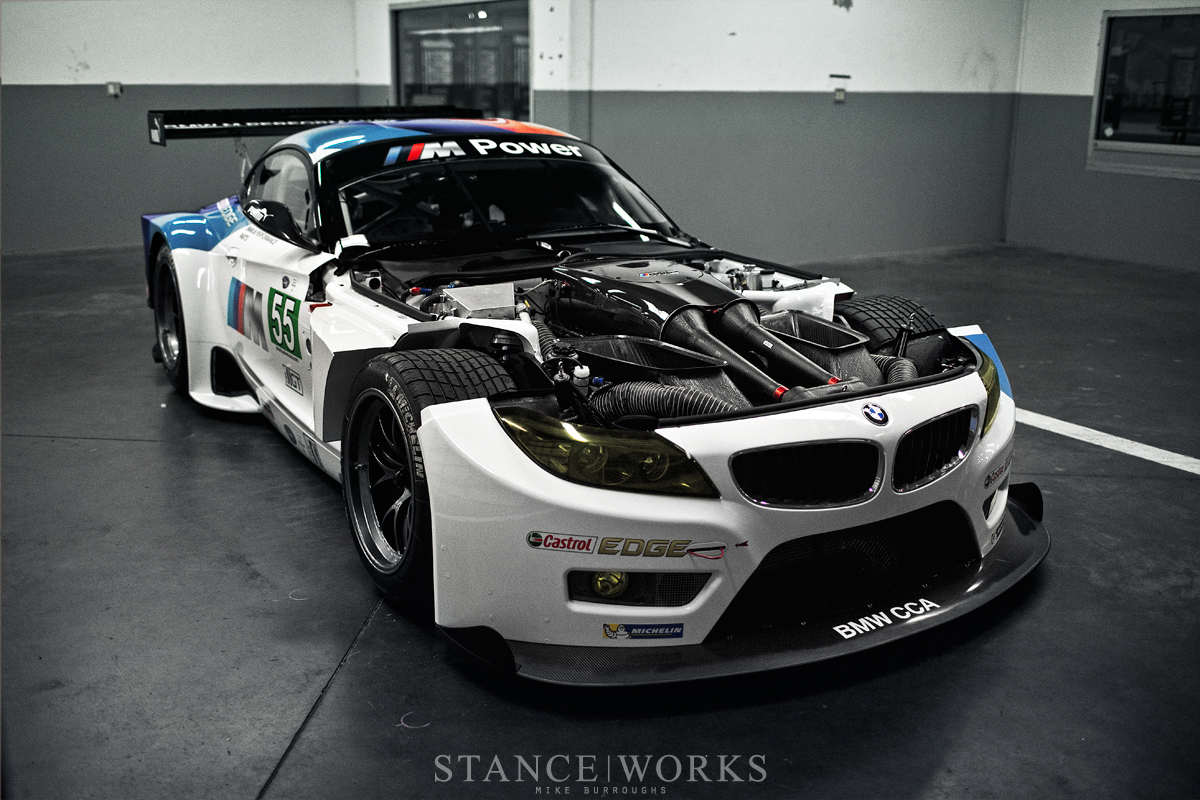 BMW Z4 GTE Engine V8