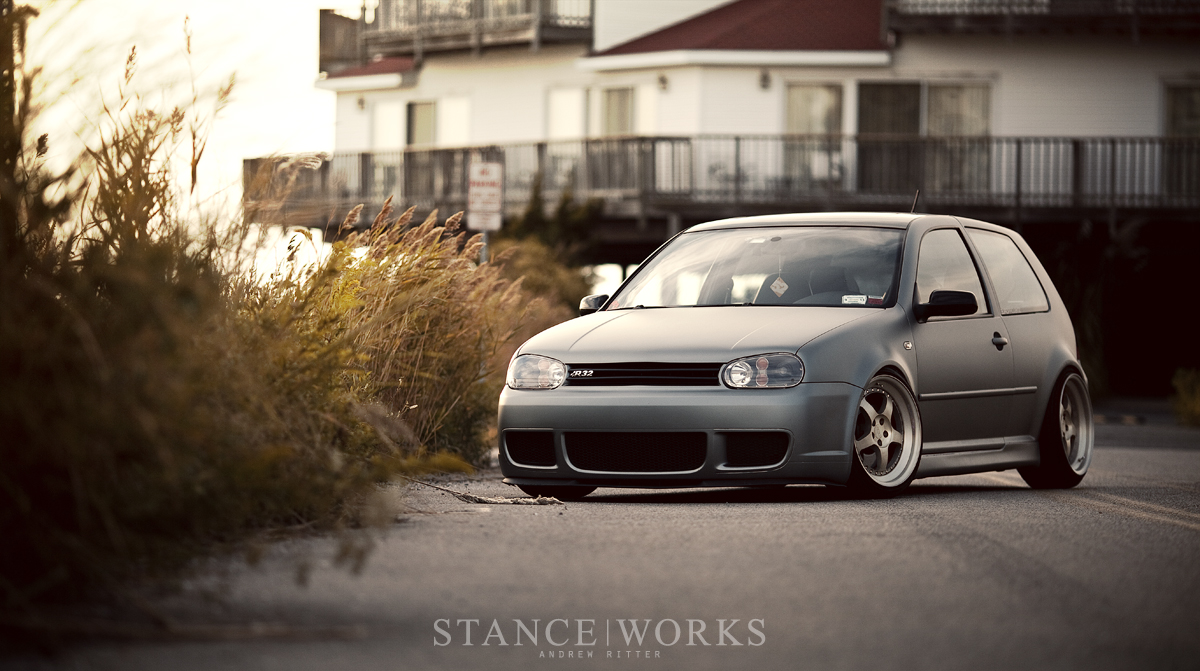 Volkswagen Golf GTI mk4 stance