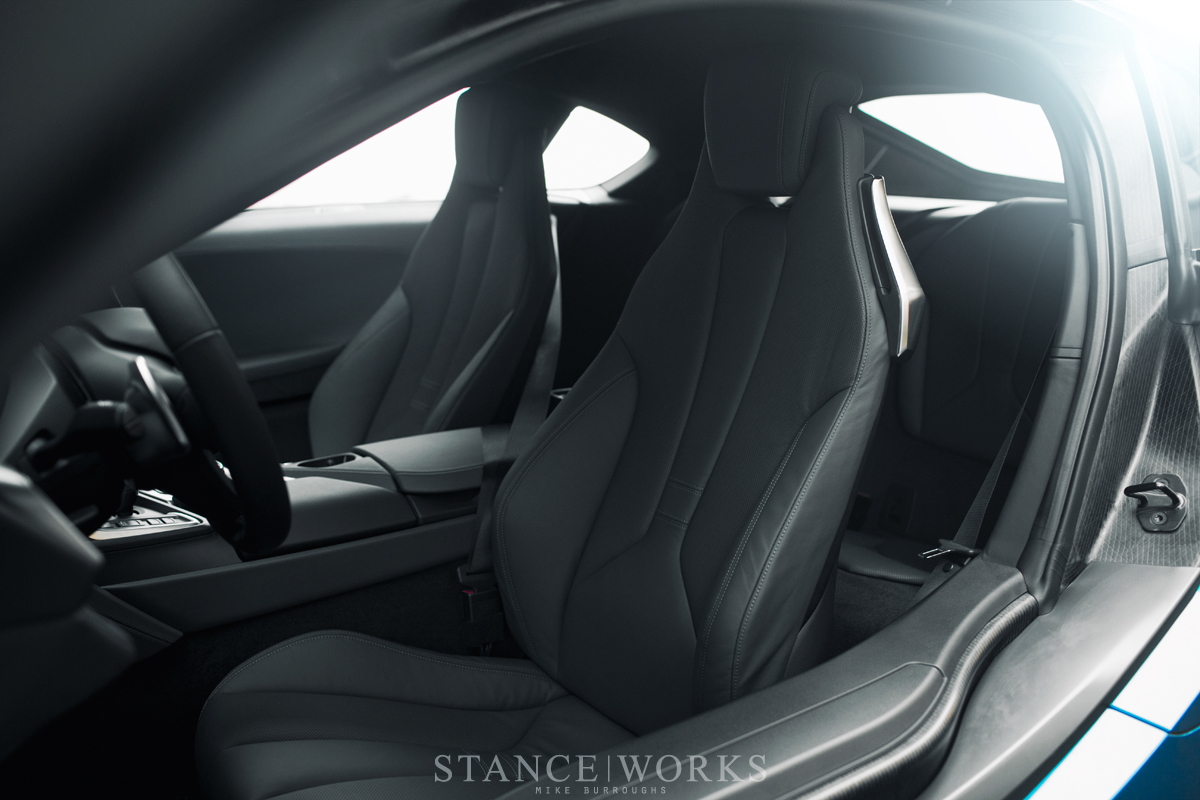 bmw I8 interior seats