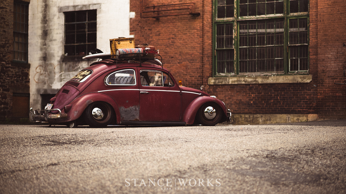 VW Beetle Slammed