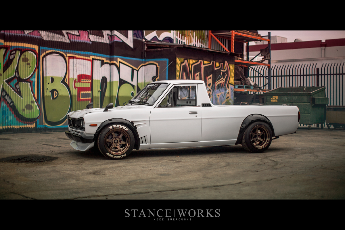 The “Hakotora” – Dominic Le's Custom Skyline-Datsun Hybrid Pickup –  StanceWorks