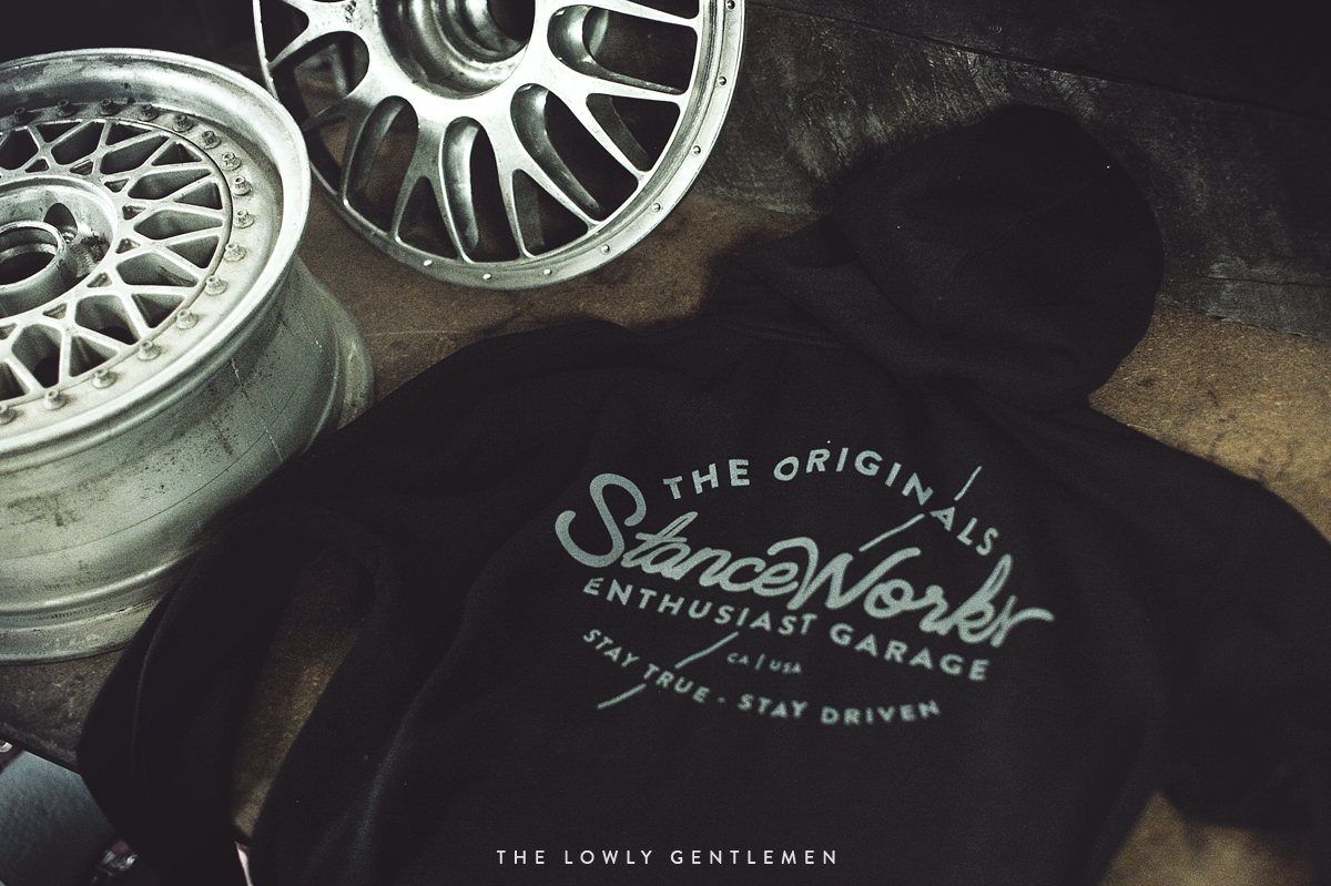 black stanceworks hooded sweatshirt