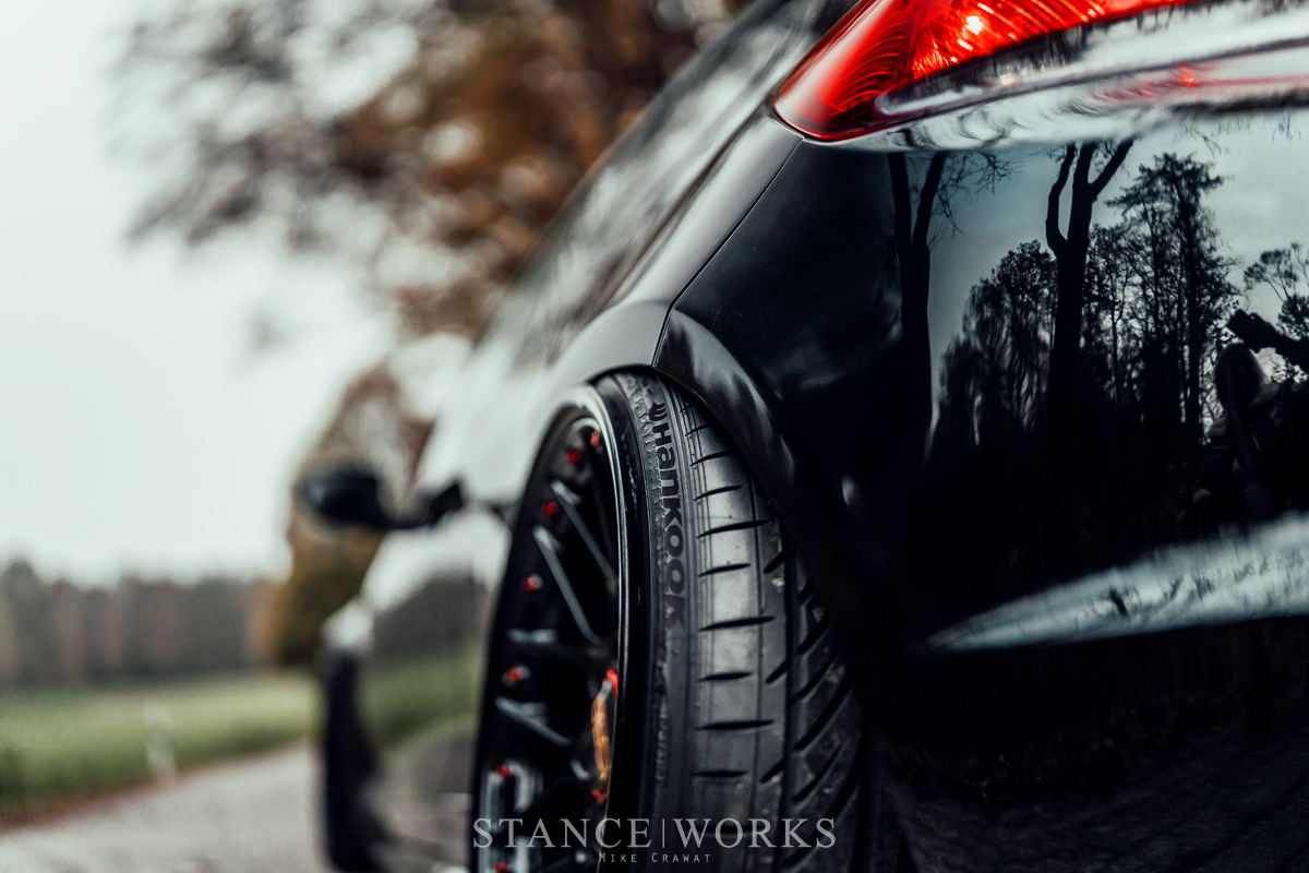 Black as Night – André Sinzinger's Volkswagen Scirocco R – Photography by  Mike Crawat – StanceWorks