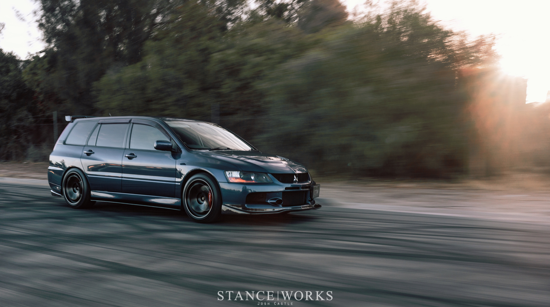 one of few pierre s 2005 mitsubishi evo ix wagon gt photography by josh castle stanceworks