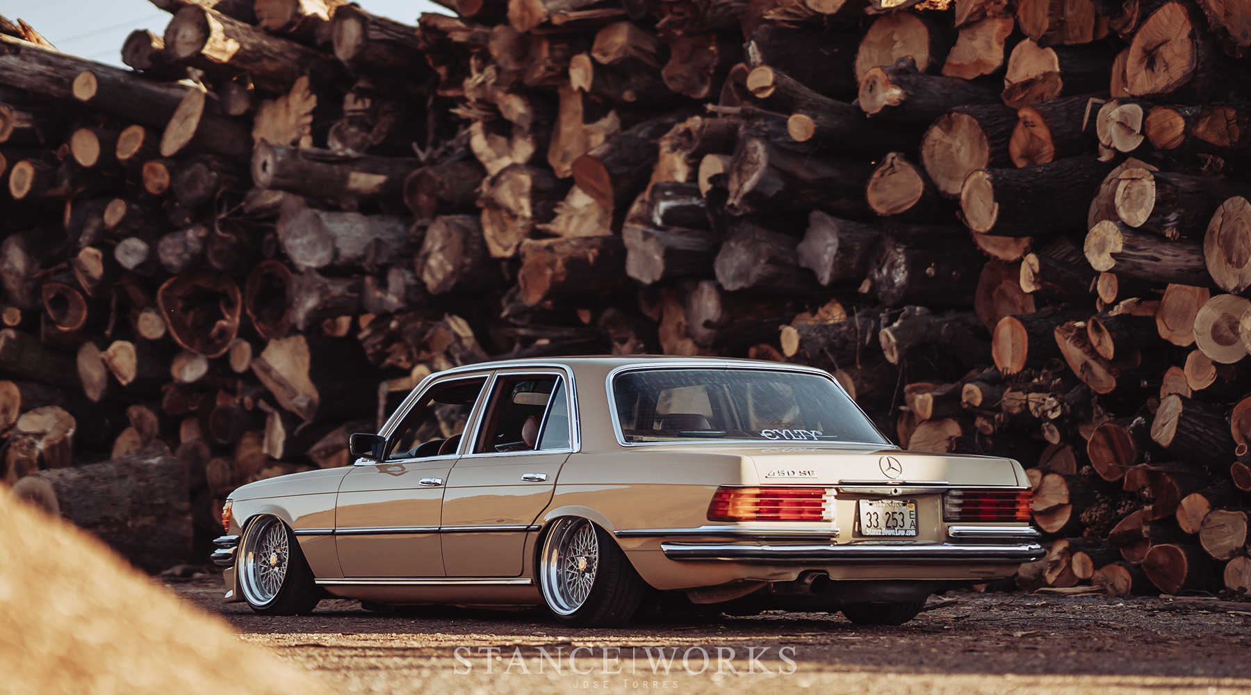 The King of Rollers – Jose Torres's 1973 Mercedes W116 450SE – StanceWorks