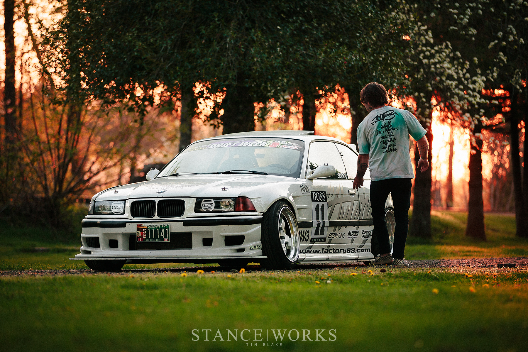 The Value of 11 – Evan Brown and The Autohändler BMW E36 – StanceWorks